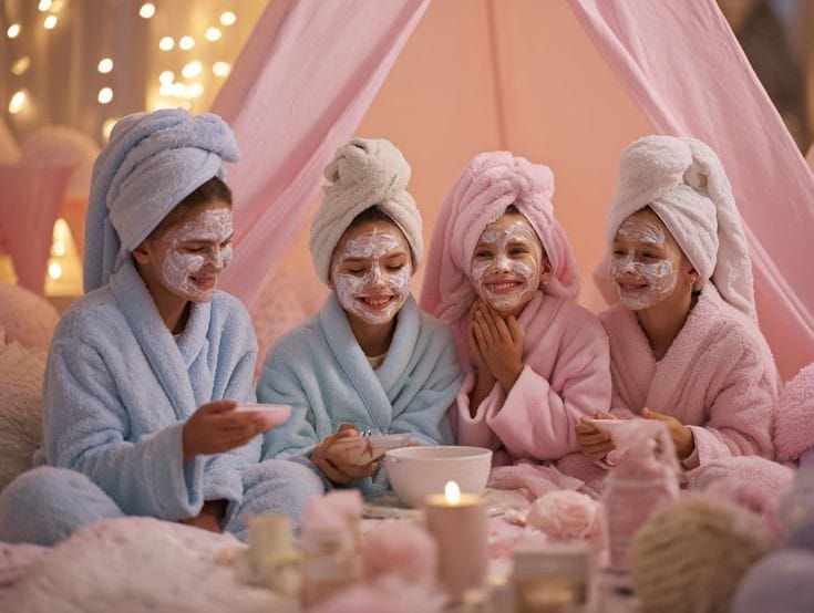 Kids spa party